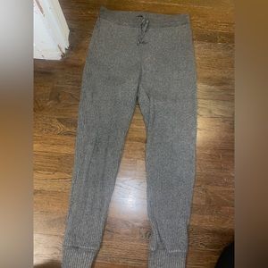 Zara gray knit jogger sweats
